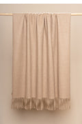 Almond Ultra-Luxe Undyed Throw