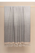 Basalt & Pearl Ombre Throw
