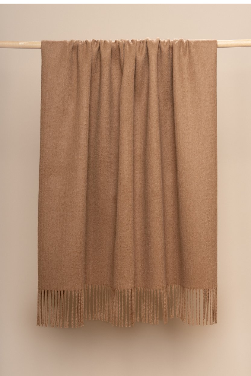Vicuña Ultra-Luxe Undyed Throw