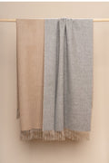 Dune & Pewter Reversible Throw