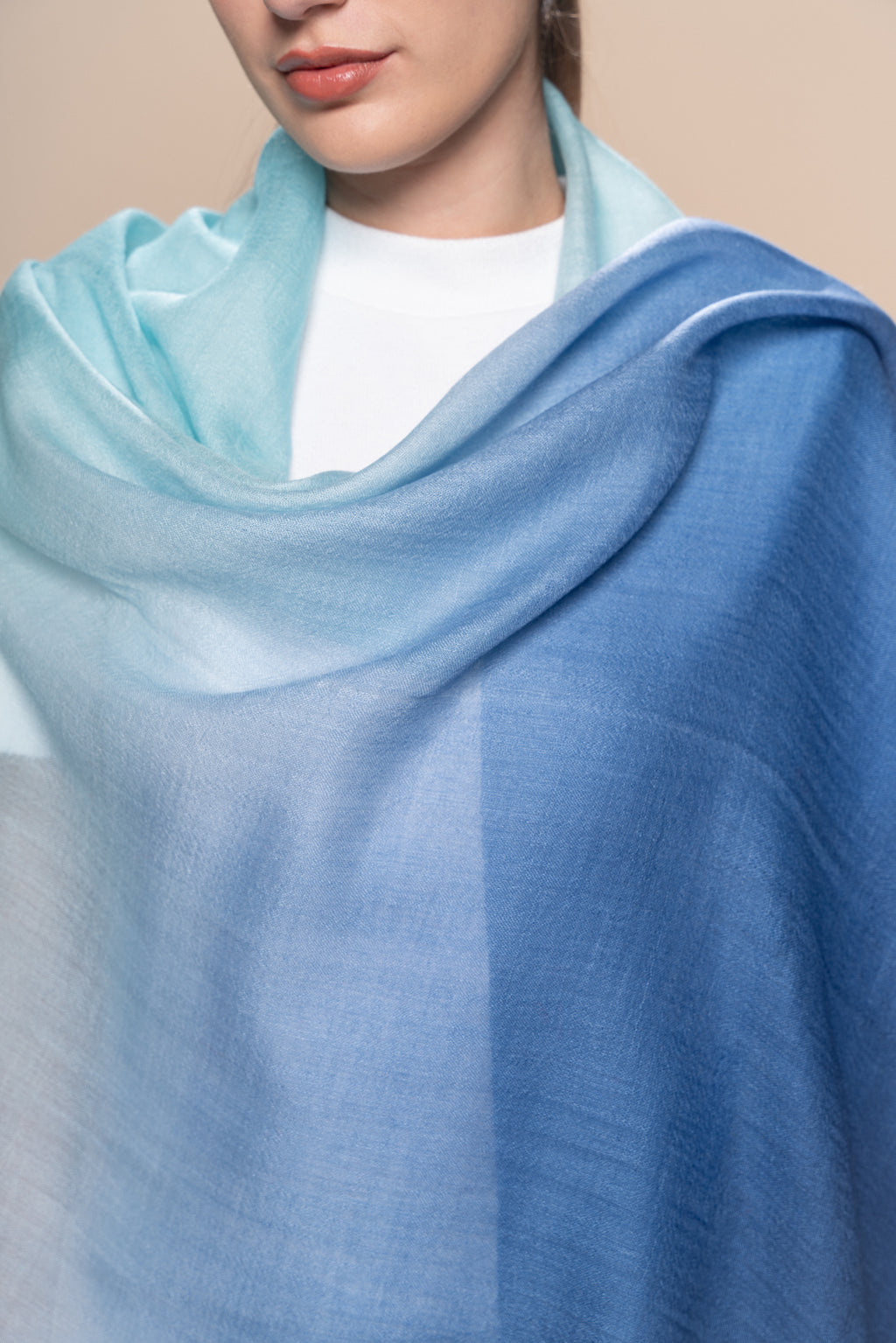 Aegean Hand Dyed Ombre Wrap
