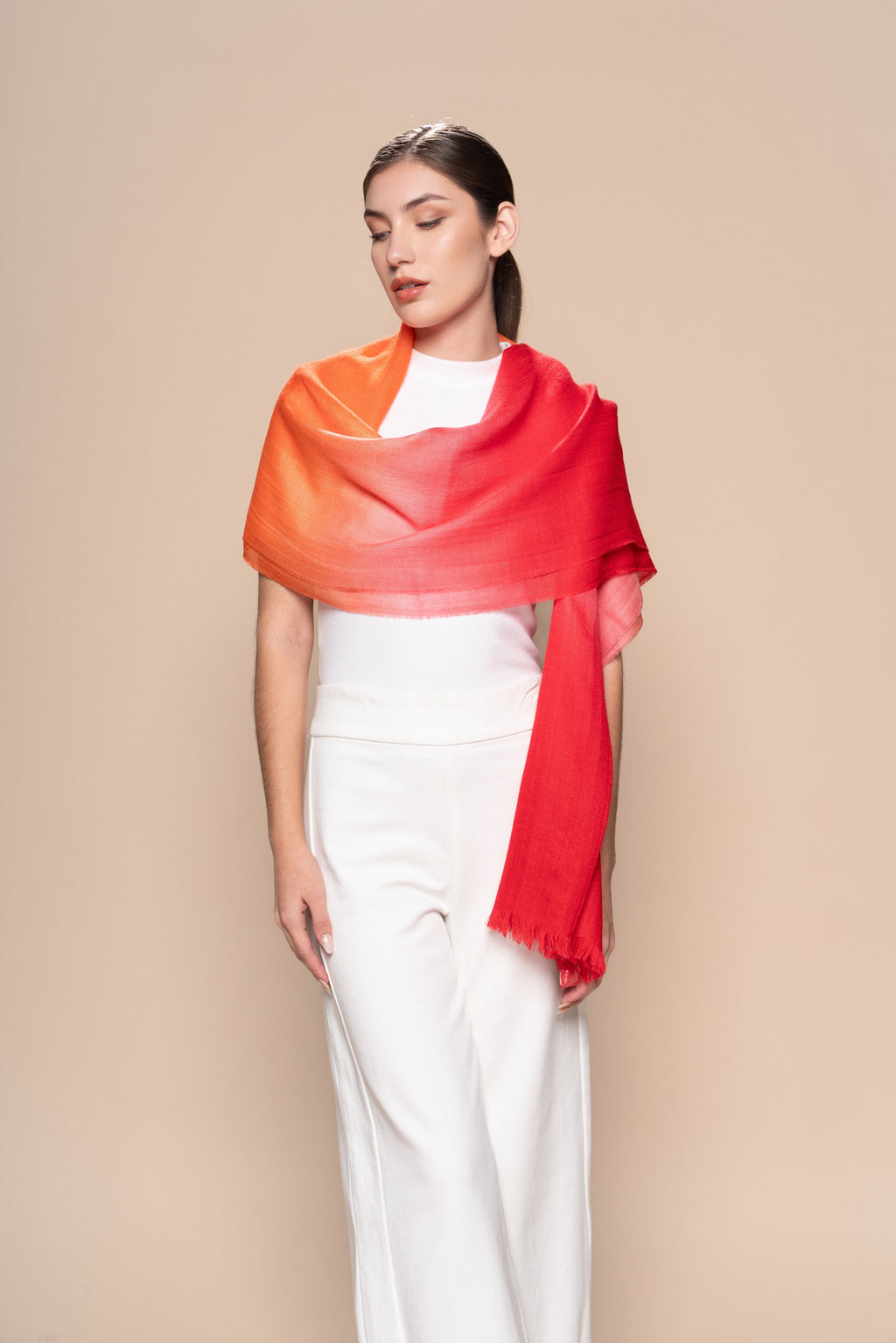 Sundowner Hand Dyed Ombre Wrap