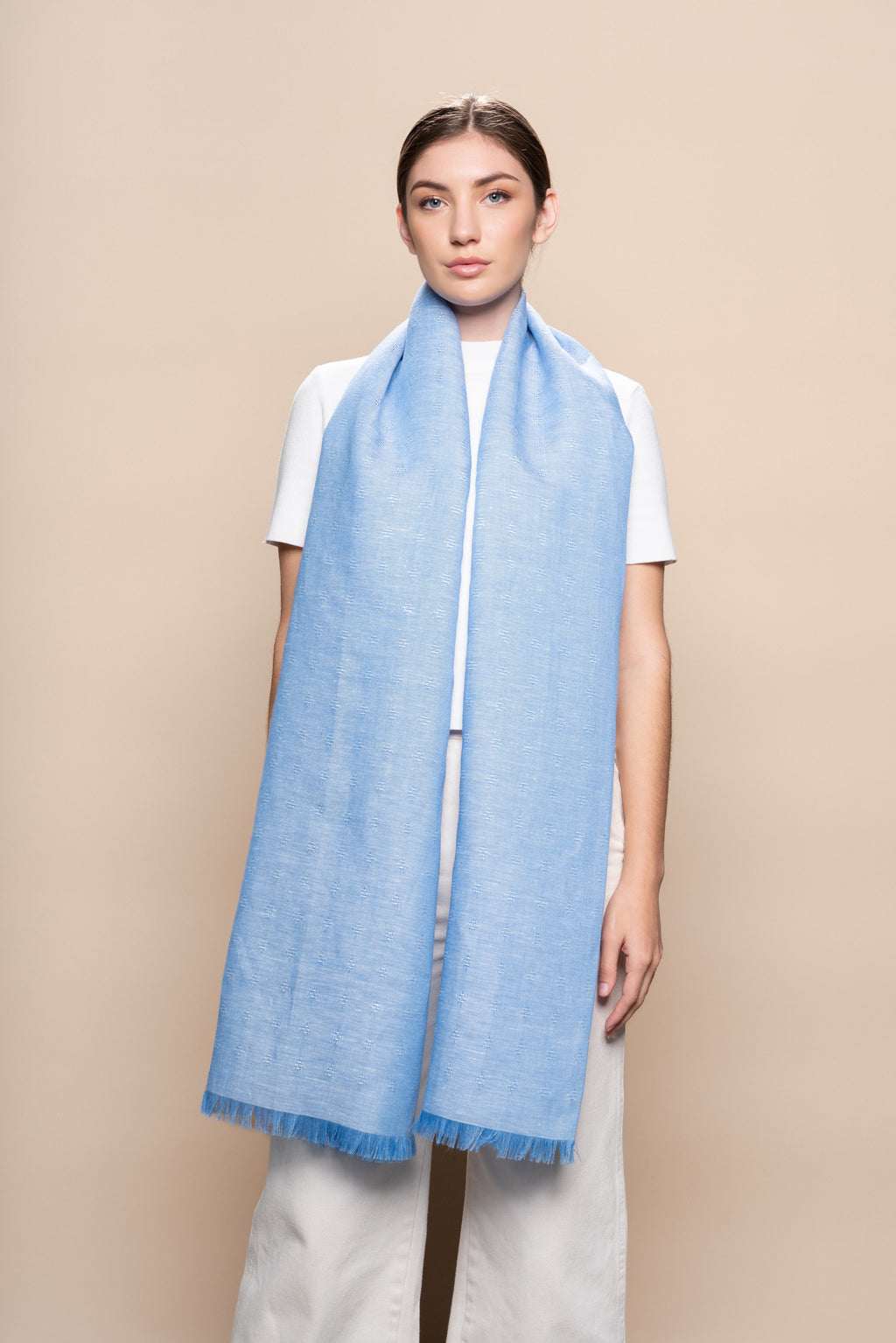 Ciel Linen Silk Alpaca Wrap