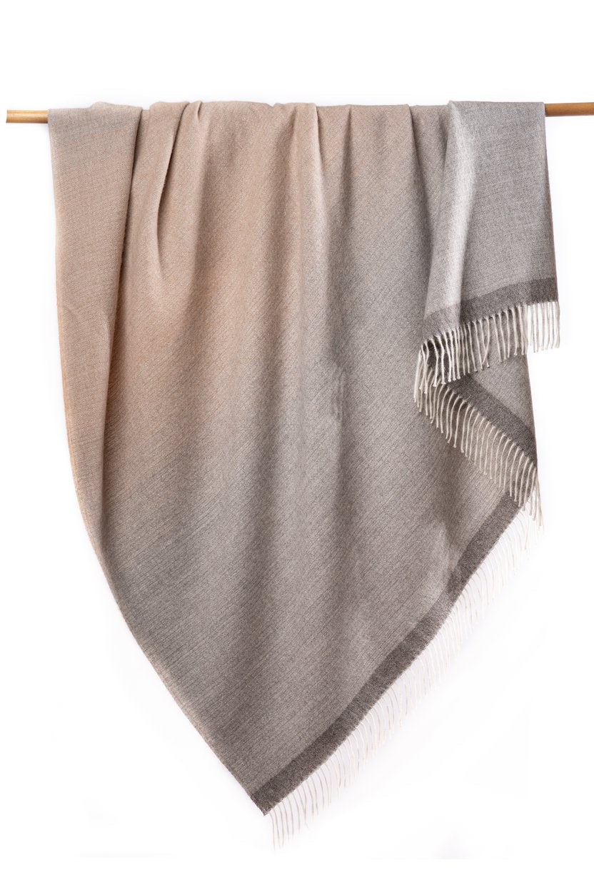 Mist & Dune Ombre Throw