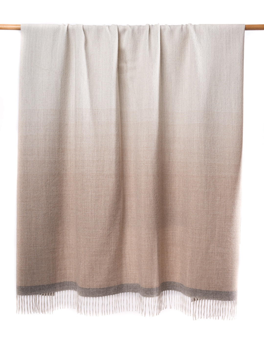Dune & Oyster Ombre Throw
