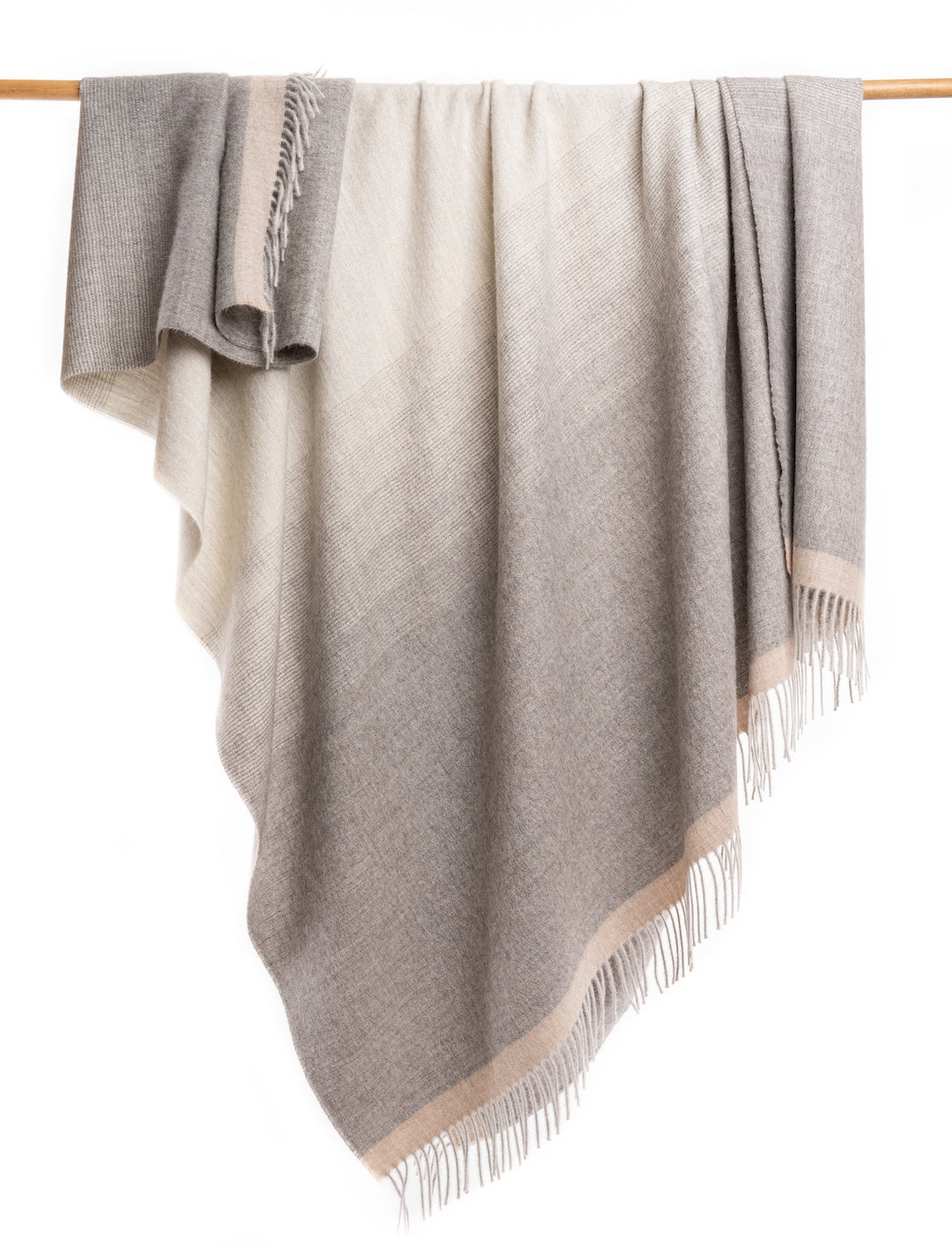 Petra & Oyster Ombre Throw