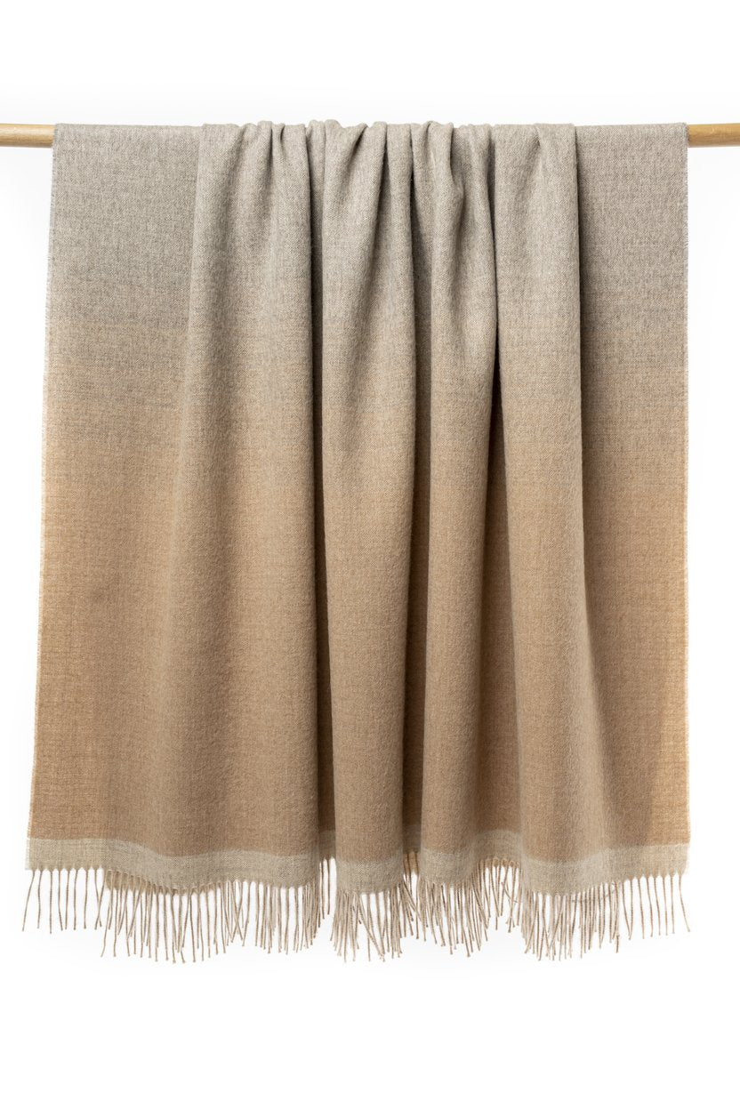 Sienna & Dune Ombre Throw