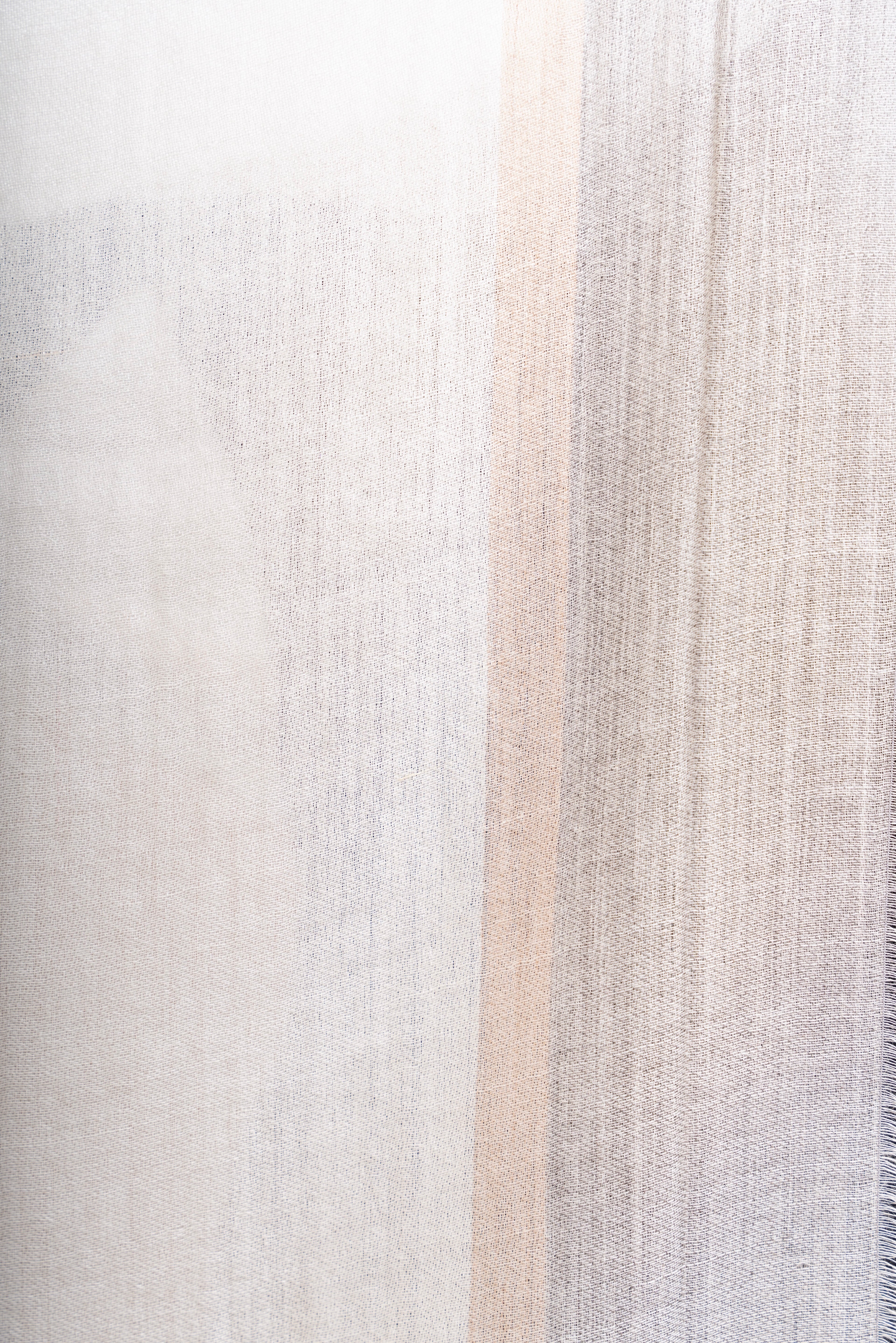 Alabaster & Pearl Undyed Silk Wrap