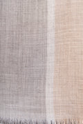 Zinc & Sand Undyed Silk Wrap