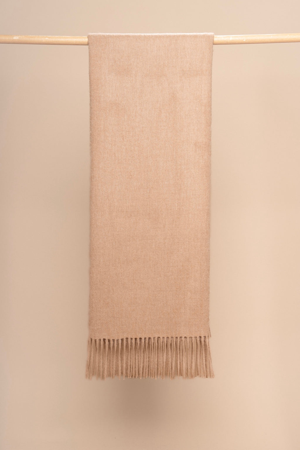 Almond Ultra-Luxe Undyed Throw