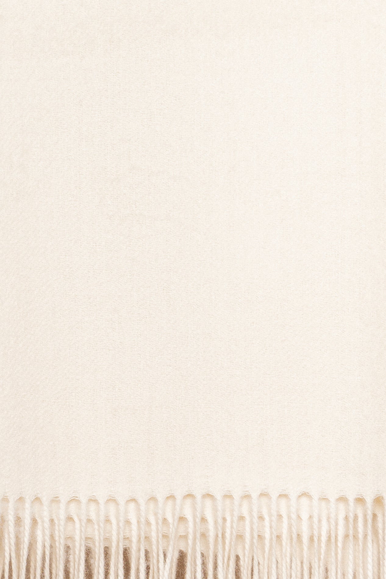 Ivory Ultra-Luxe Undyed Throw