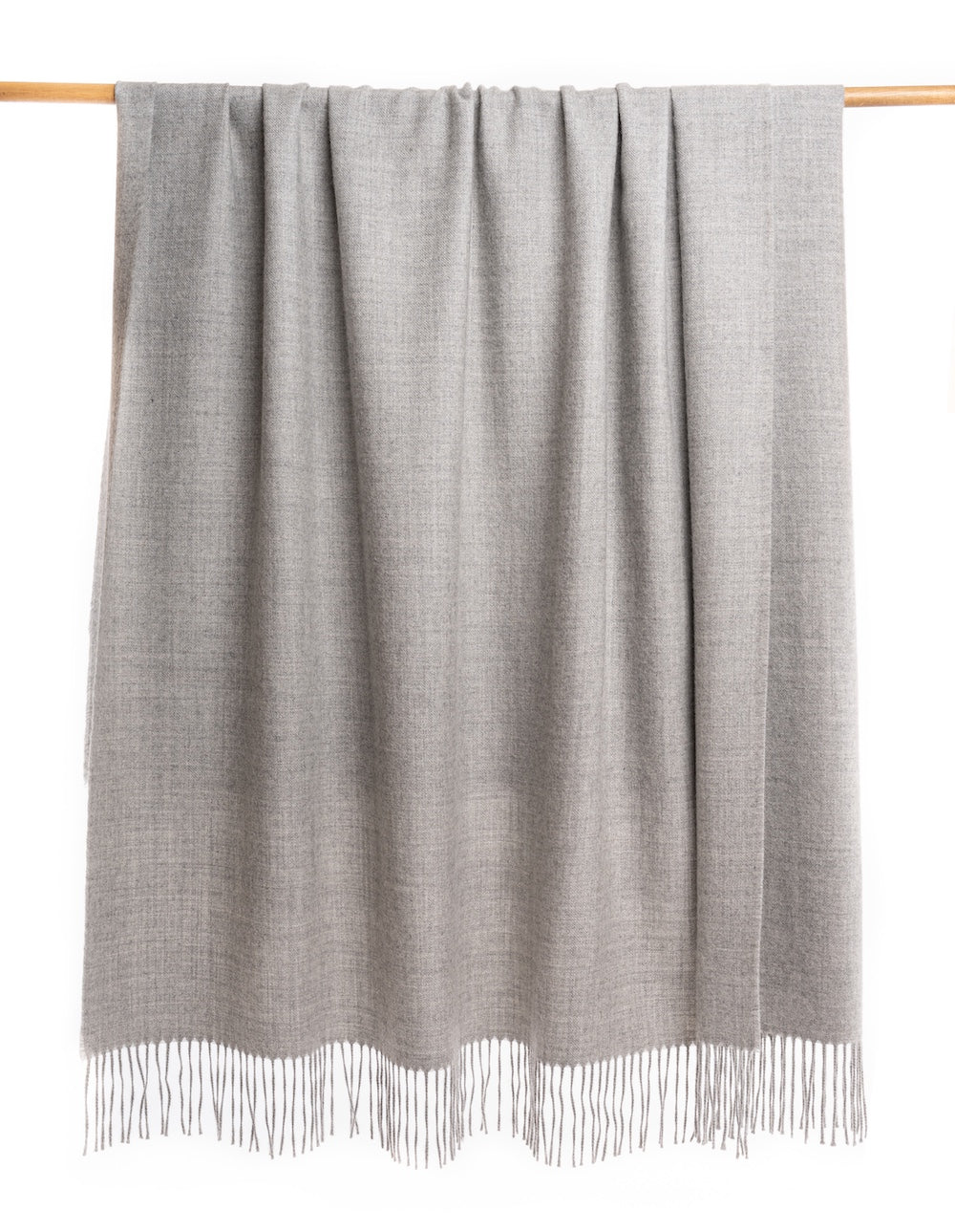 Pearl Grey Classic Throw