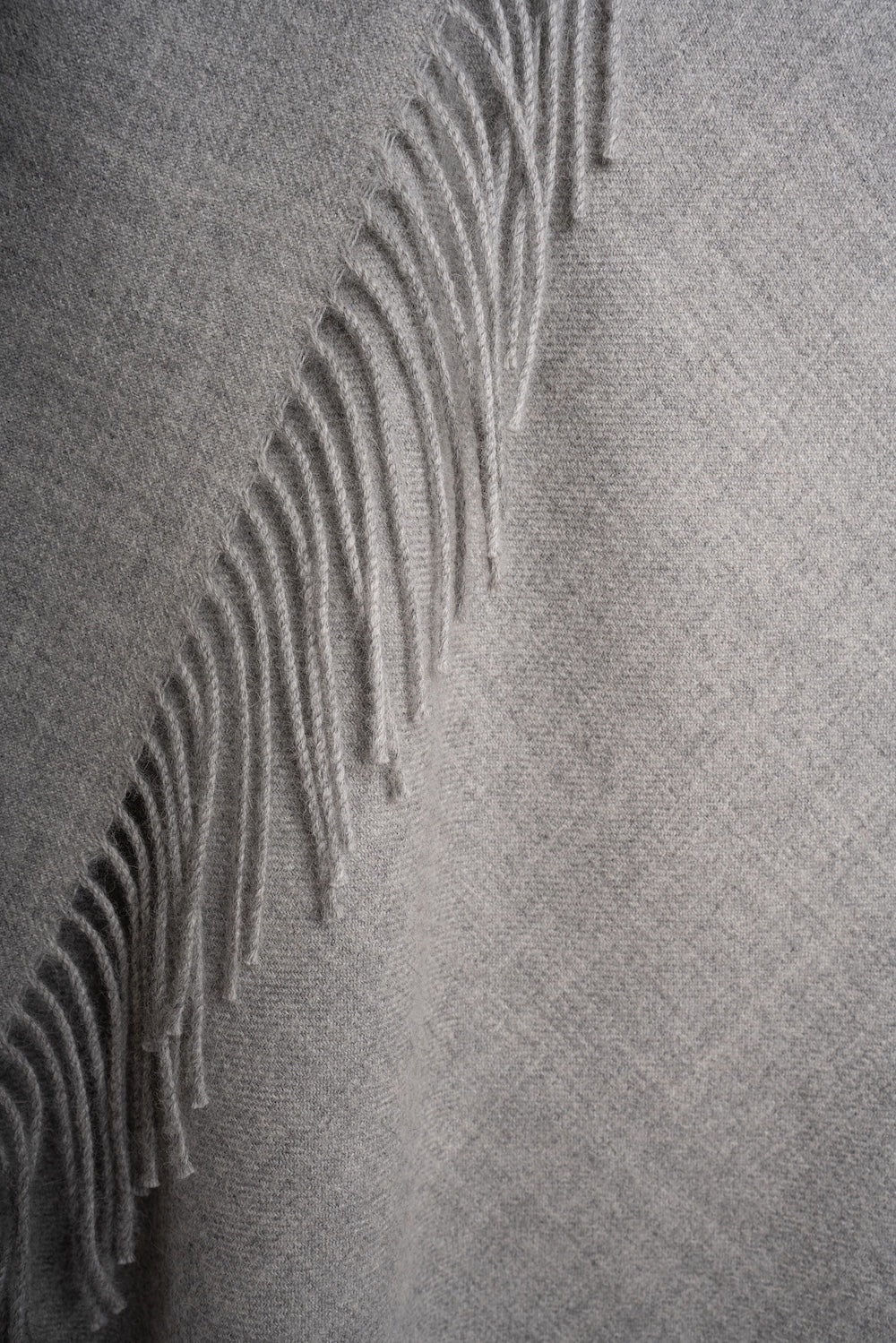 Pearl Grey Classic Throw